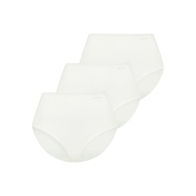 Shapingslip YSABEL MORA, Damen, Gr. L, weiß, Obermaterial: 75% Polyamid, 25% Elasthan, unifarben, Unterhosen, aus verstärktem Material und mit bedeckter, hochgeschnittener Passform