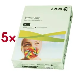 Xerox 5er-Pack farbiges Papier »Symphony« grün