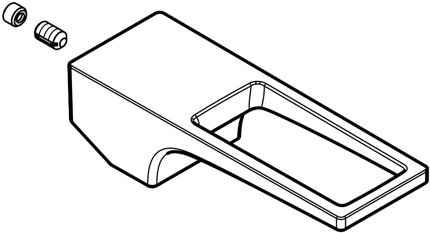 Hansgrohe replacement handle 93009000