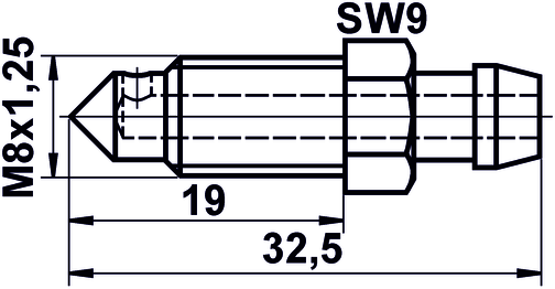 Ate Entlüfterschraube/-Ventil 24.3518-0011.1