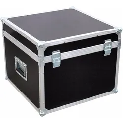 Roadinger Flightcase 4x PAR-64 Spot kurz, Audio Racks + Cases, Schwarz