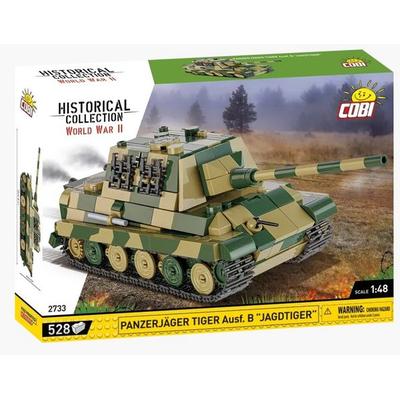 COBI Historical Collection 2733 - Panzerjäger Tiger Ausf.B Jagdtiger, WWII, Bausatz 1:48, 528 Klemmbausteine