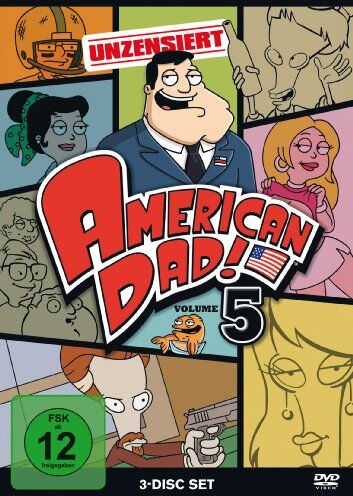 Seth MacFarlane - American Dad - Volume 5 [3 DVDs] - Preis vom 07.10.2026 11:45:10 h