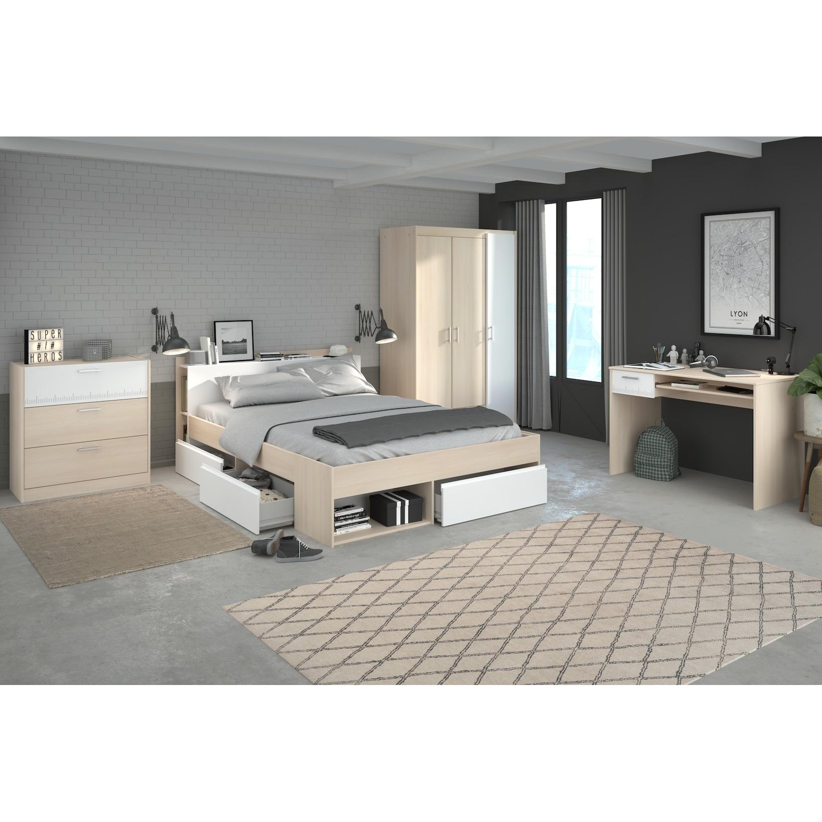 Parisot Jugendzimmer-Set "Most 75" Akazie-Weiß