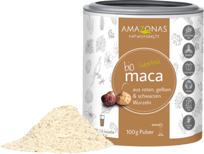 AMAZONAS Naturprodukte Handels GmbH MACA 100% pur Bio Pulver 100 g 04534709