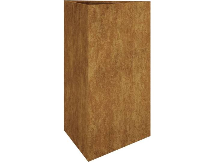 vidaXL - Plantenbak - 50x43x75 - cm - cortenstaal