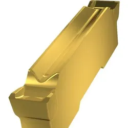 Wendeschneidplatte ISO GL4-D400M02-PR:G8330 Breite 4mm PVD beschichtet Gold