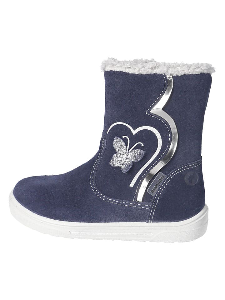 Ricosta Leder-Boots "Merle" in Dunkelblau - 30