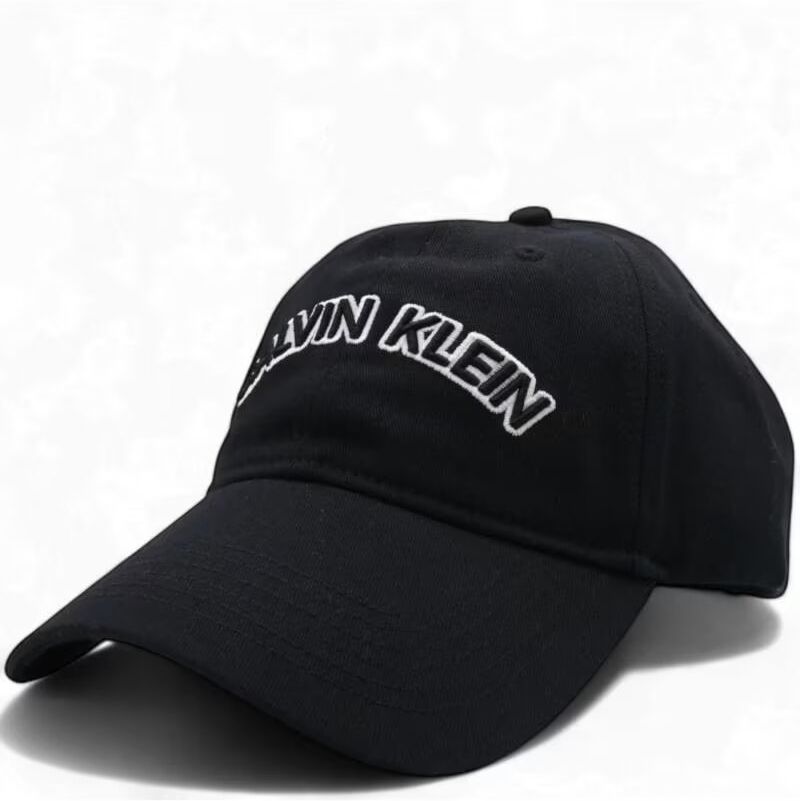 Gorra Calvin Klein Monologo Sarga Jeans Negro Talla Única Mujer