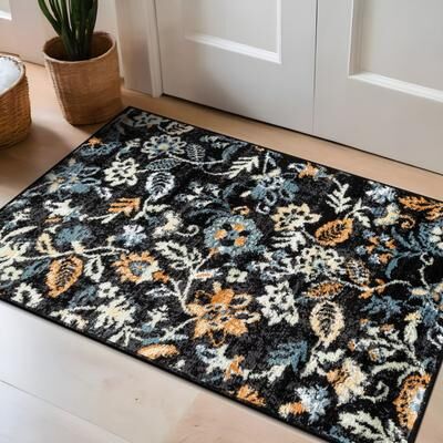 World Rug Gallery Contemporary Vine Floral Area Rug