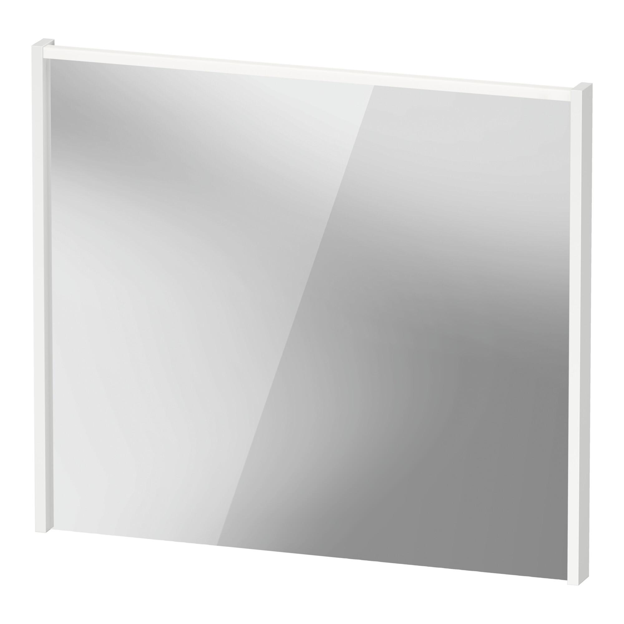 Duravit LED-Spiegel D-Code 2.0 80x70x5cm, 6 W, we. matt, Lichtfeld oben (DC7077018180000)