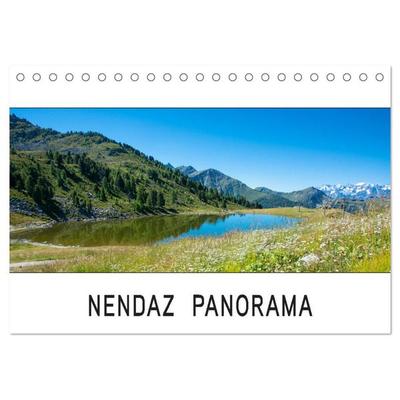 Nendaz Panorama (Tischkalender 2026 DIN A5 quer), CALVENDO Monatskalender