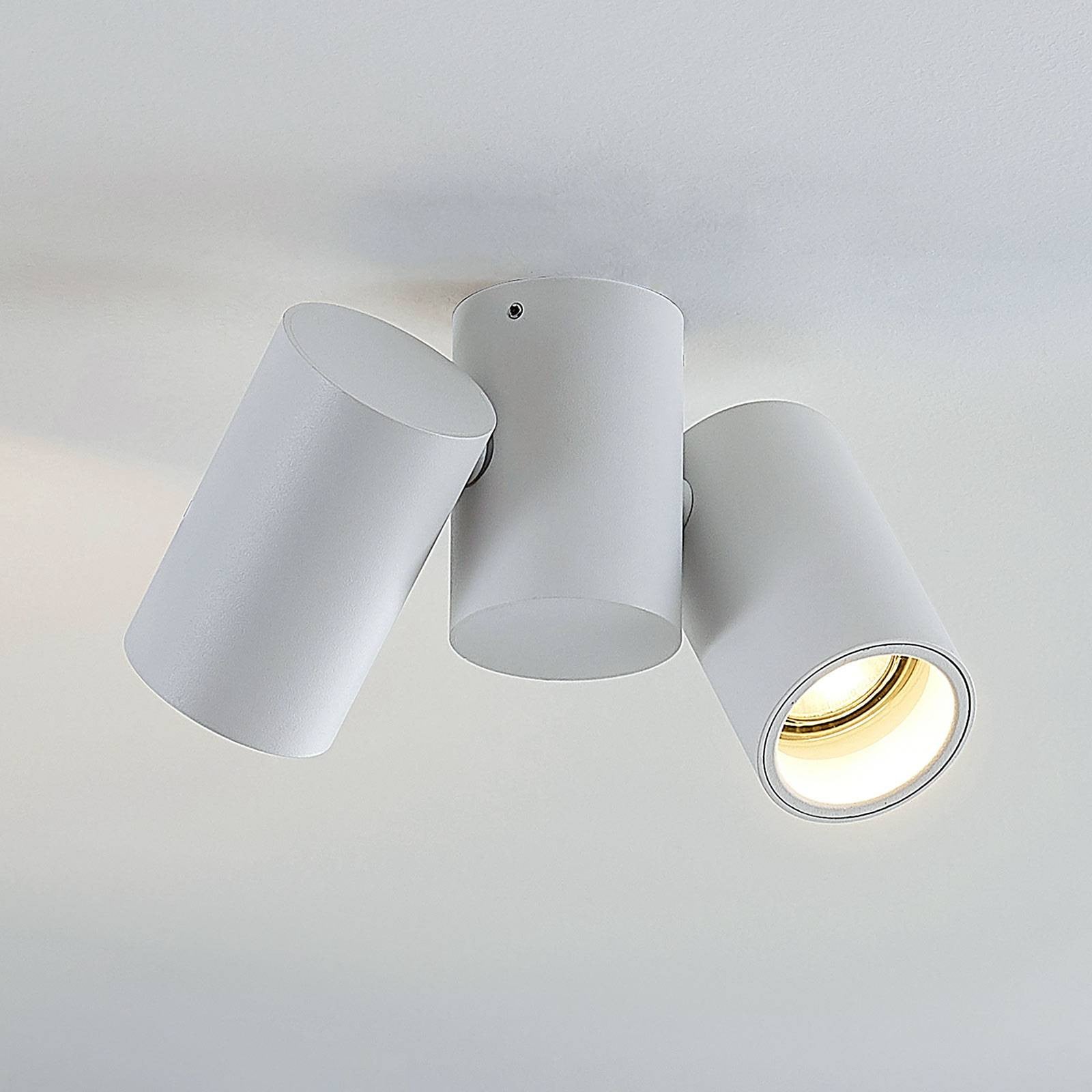 Arcchio Gesina Plafondlamp Wit - Modern Aluminium - Dimbaar