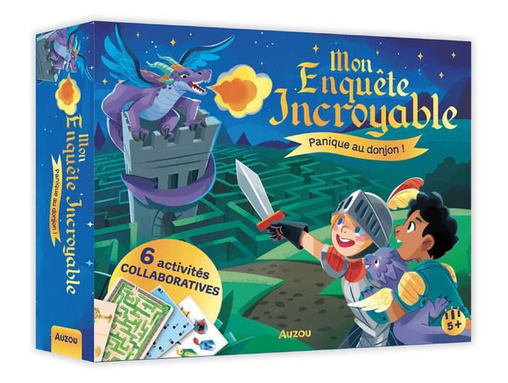 Mon enquête incroyable - Panique au donjon ! (Relié)