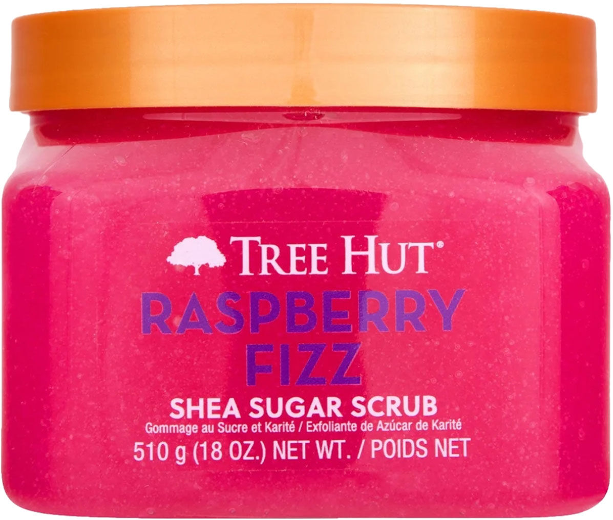 TREE HUT Raspberry Fizz Shea Sugar Scrub 510g