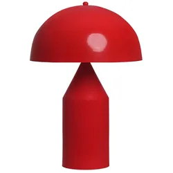 Bamyum Lipeo Tischlampe Grün 30cm, Pilz Lampe, Metall Lamp, Rot