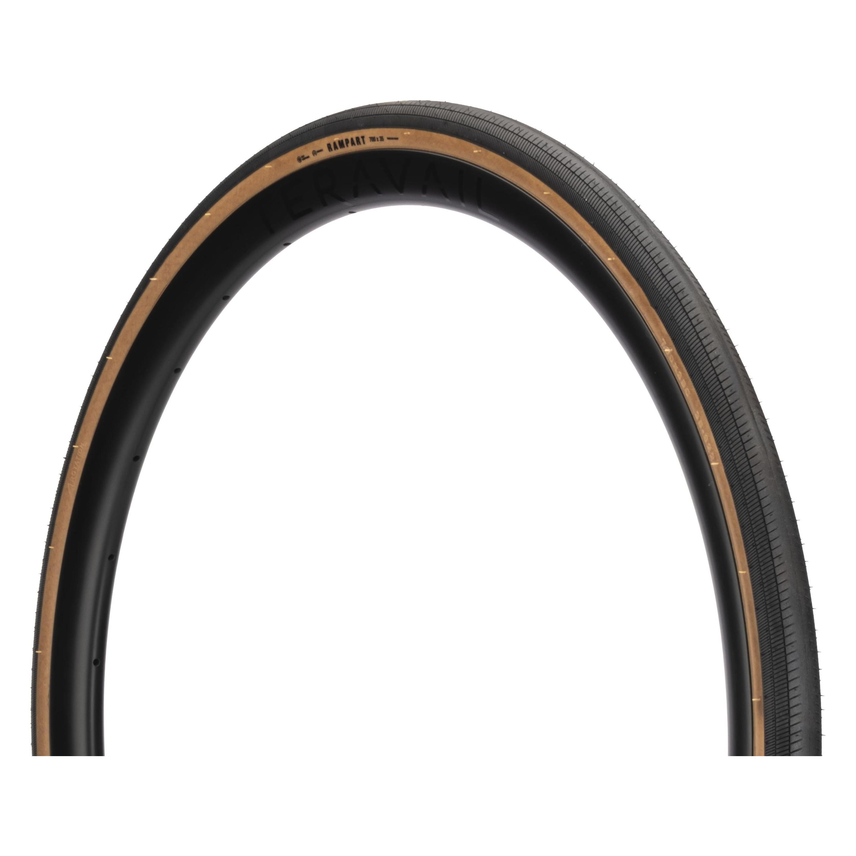 Teravail Rampart Durable Faltreifen, 700x32C, 32-622, Fast Compound, Tubeless, tan (32-622) (66486874)