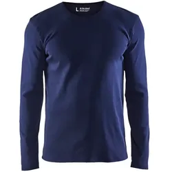 Langarm-Shirt "3314" - XL - marine