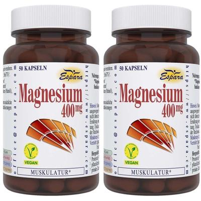 Magnesium 400 Kapseln 2x 2x50 St