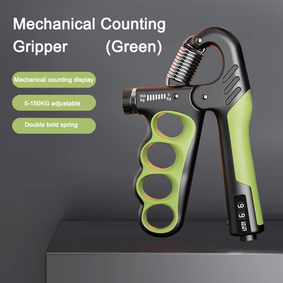 Smart Shopping Spot Adjustable Grip Strengthener Hand & Wrist Expander For Muscle Recovery, Strength Training, And Dexterity green