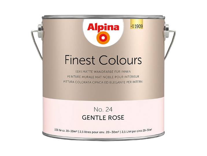 Alpina Wandfarbe Finest Colours Gentle Rose 2.5 l Matt