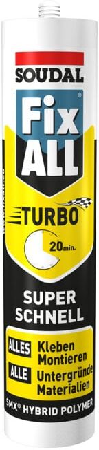 Soudal Colle de montage Fix ALL® Turbo blanc 430 g (122237)