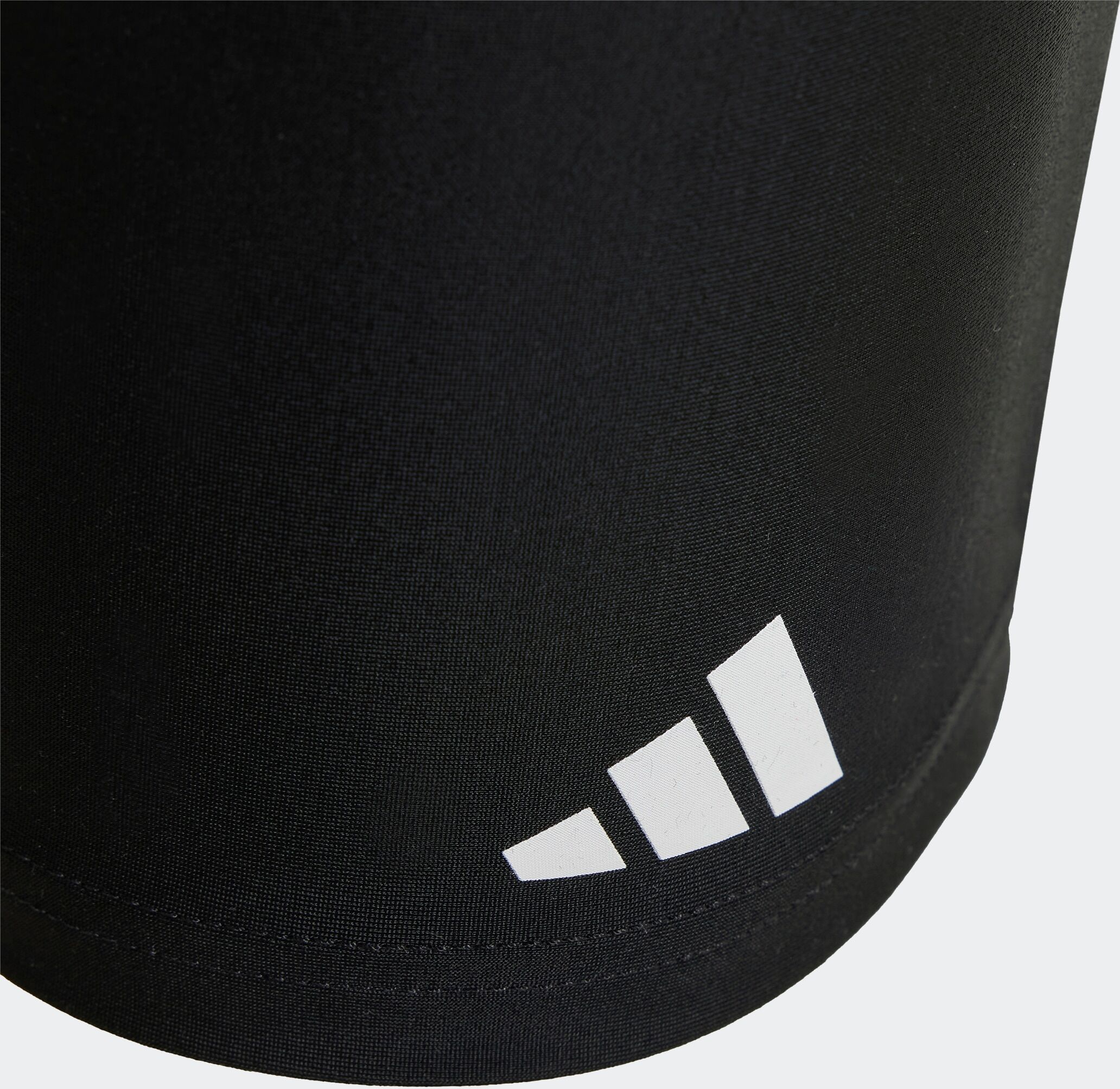 Badehose ADIDAS PERFORMANCE "3-STREIFEN KIDS JAMMER", Jungen, Gr. 98, N-Gr, schwarz-weiss (schwarz, weiß), Obermaterial: 78% Polyamid, 22% Elasthan, Badehosen Badehose, für Kinder, sportlicher Stil schwarz, weiß 98, N-Gr