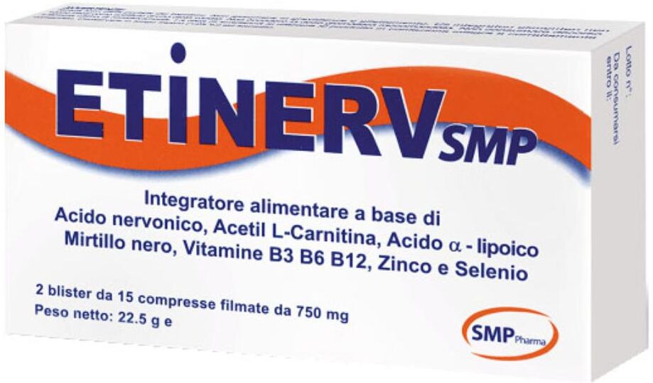 SMP PHARMA Sas Etinerv Smp 30 compresse