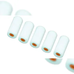 Vago-Tools 100 Stück 7 cm Rollen Farbschaumwalze Farbrollen