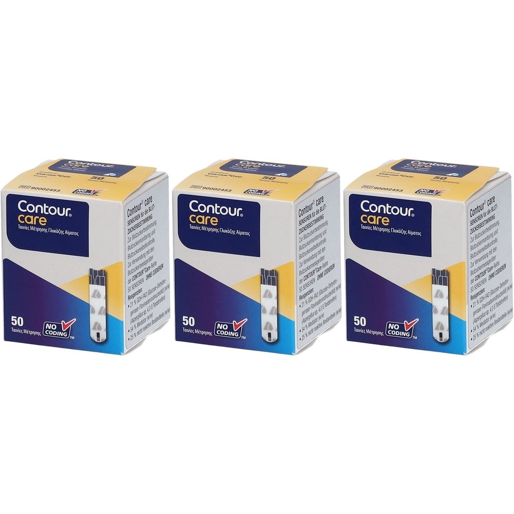 Contour Care Sensoren 3x 3x50 St Teststreifen