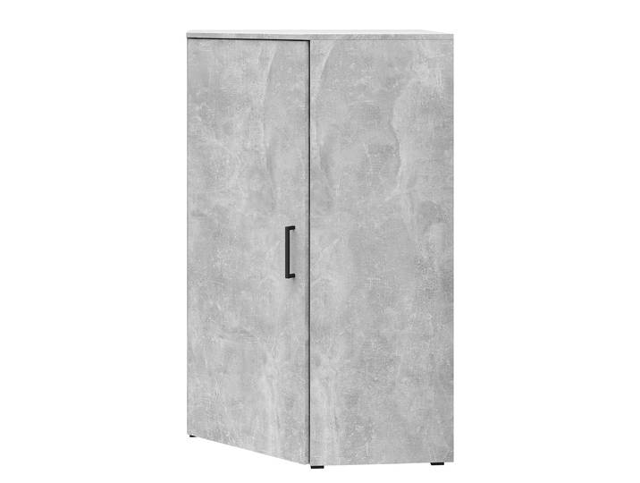 Eckschrank Hick 115cm Grau/Beton Dekor