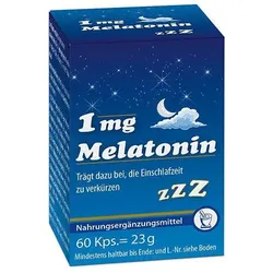 Melatonin 1mg Kapseln 60 ST