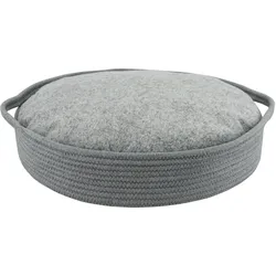 Nobby Korb NOLA Ø 45 x 10cm grau