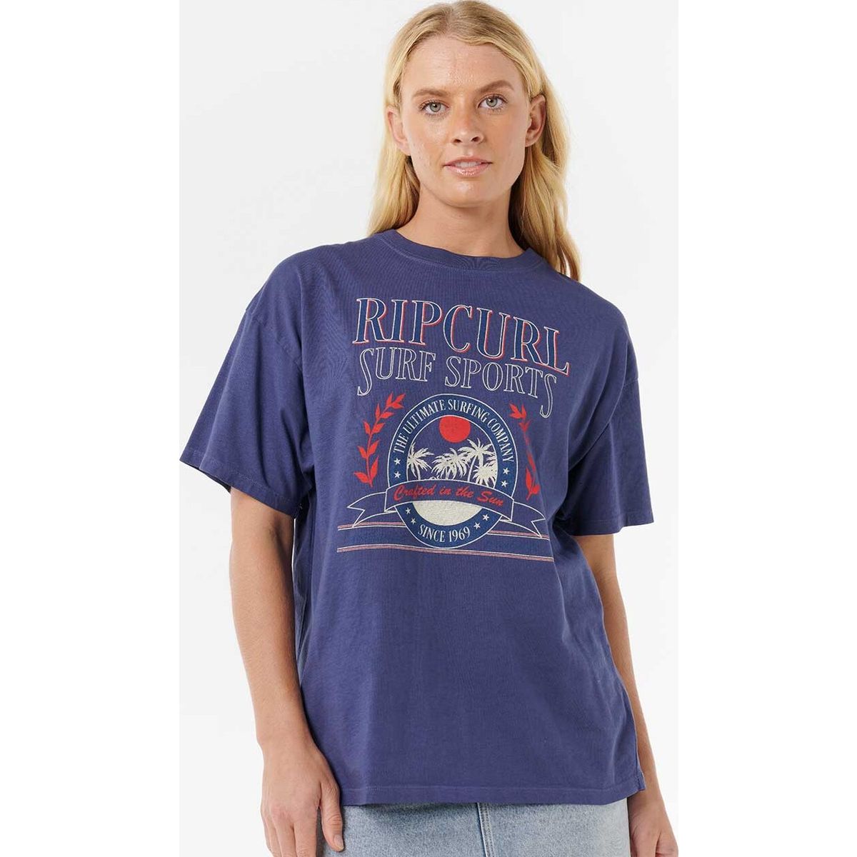 RipCurl Surf DEPT. Heritage Tee navy (0049) XS 0JZWTE_0049_XS