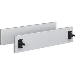 Vicco, Kleiderschrank Zubehör, Sockelblende Rion, Weiss/Weiss, 42.3 x 1.6 cm 2er Set