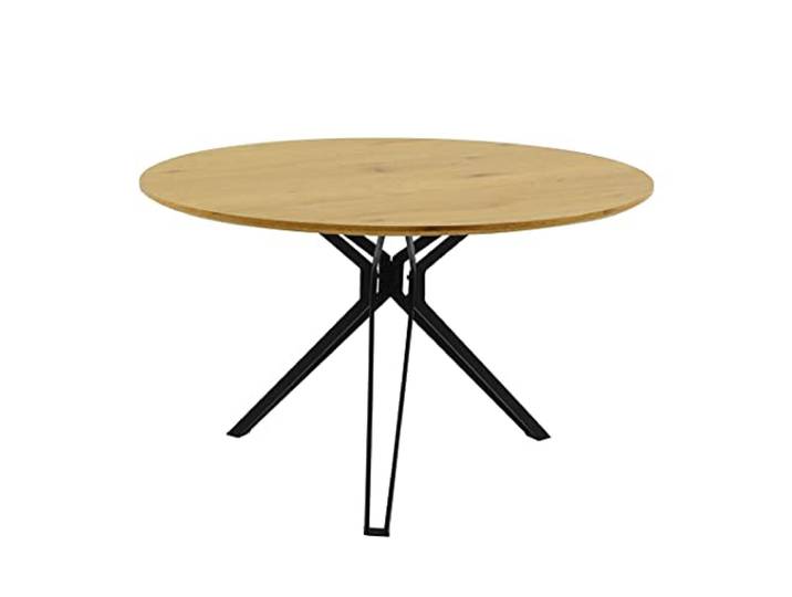 Casa Vital Round Dining Table Sigma, 120x120x74 cm (Wild Oak)