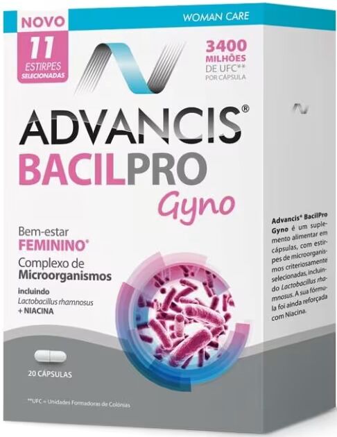 Advancis Bacilpro Gyno 20 cápsulas