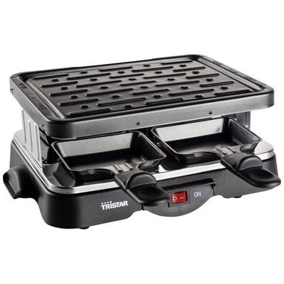 Tristar RA-2949 Raclette 4Pfännchen Schwarz