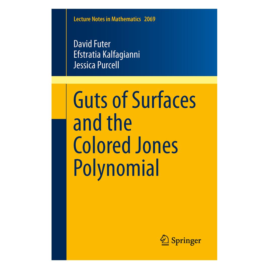 Springer Guts of Surfaces and the Colored Jones Polynomial (Englisch, Softcover, David Futer, Efstratia Kalfagianni, Jessica Purcell) (55494995)