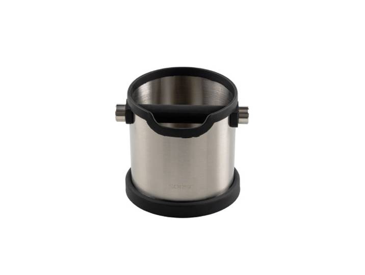 SORSO Barista Knock Box, Edelstahl – Silber