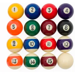 Sportime Billardkugeln "Pool Sport", ø 57,2 mm