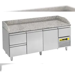 NORDCAP Pizzakühltisch PT 2-1, 345 Liter