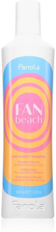 Fanola FAN Beach Hair & Body Shampoo shampoing hydratant corps et cheveux 350 ml