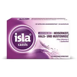 isla cassis Halspastillen bei Halskratzen und Reizhusten 60 St