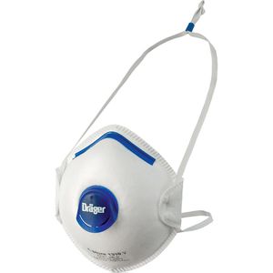 Dräger Atemschutzmaske X-plore 1310V, FFP1 NR D, mit Ventil, 10 Stück