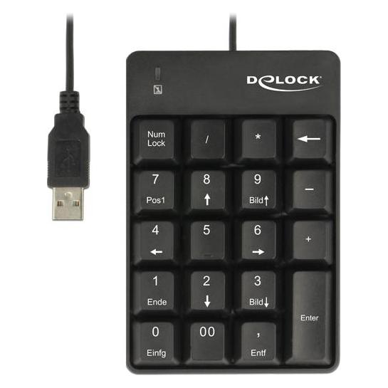 Delock 12481 (Nummernblock, Kabelgebunden) (12481)