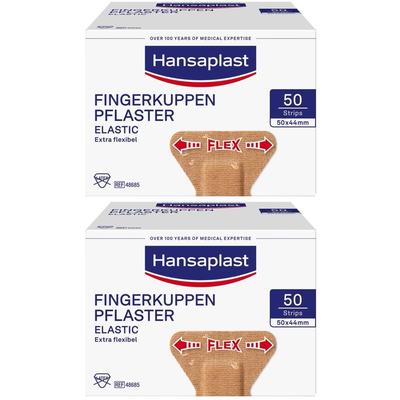 Hansaplast Elastic Fingerkuppenpflaster 2x 2x50 St Pflaster