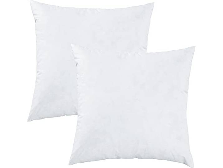 Erwin Müller Kissenfüllung Riga 2er-Pack 100% Federn weiß Größe 40x40 cm