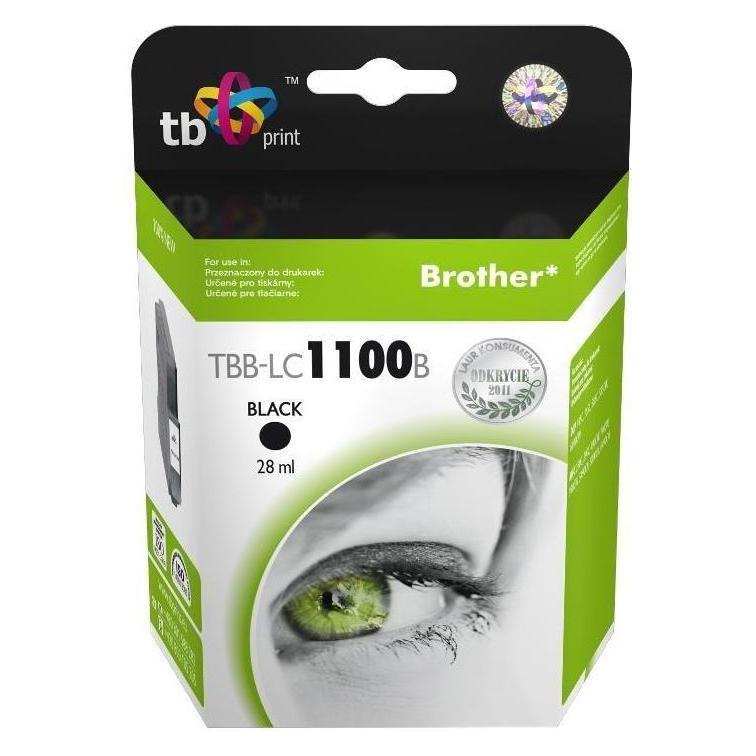 Print Tb Tbb-Lc1100b Dcp-6690cw/Mfc-6490cw Inkjet / Inkjet Inkjet/Rebuilt (B, BK) (TBB-LC1100B)