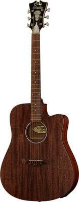 DAngelico Premier Bowery LS Natur Mahogany Satin